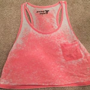 Project social crop tank
